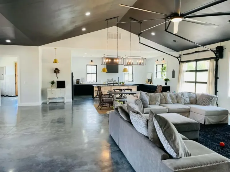 26 Barndominium Features That'll Make You Say 'Wait, That's A House?' - Decor Hint Cathedral-Height Metal Ceilings