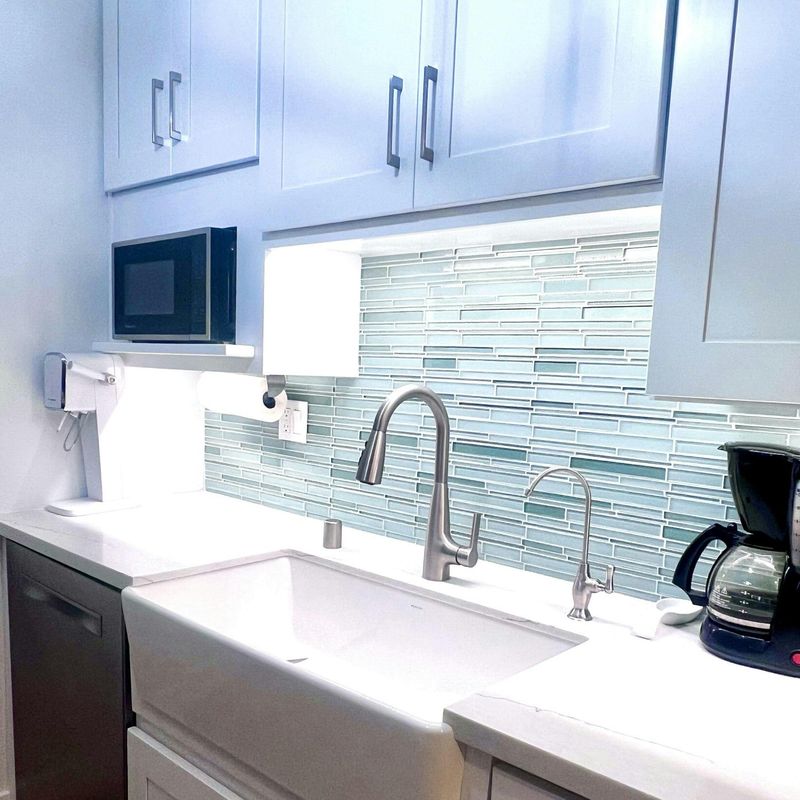 Old-school tile backsplashes