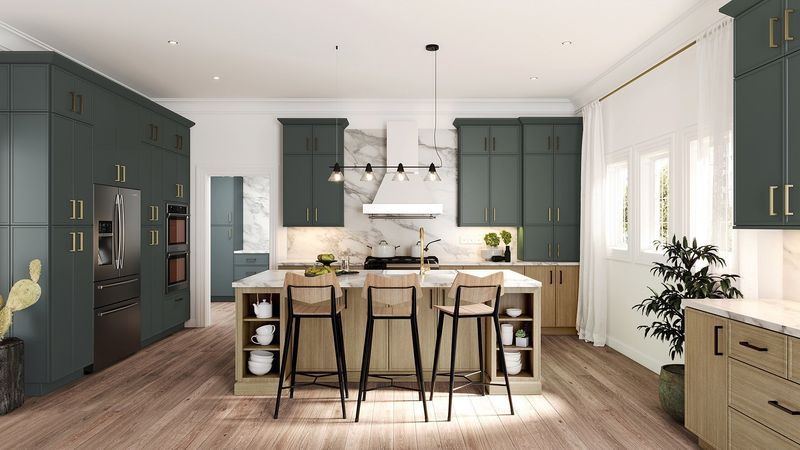 13 Small Kitchen Trends That Need To Be On Your Radar If You're Planning A Reno This Year - Decor Hint Two-Tone Cabinet Finishes