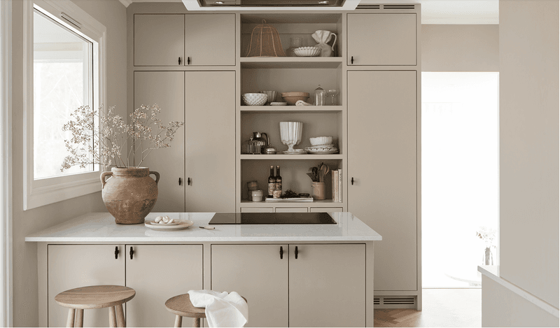 Enduring Appeal: Soft Greige Foundations