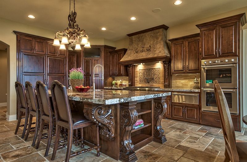 Tuscan-style kitchens