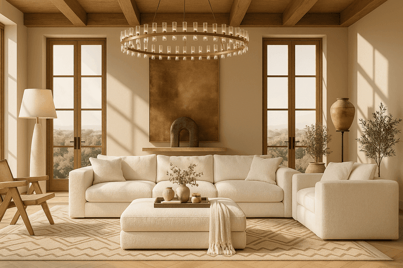 8 Old Couch Colors Alabama Is Retiring, 10 Modern Alternatives To Choose - Decor Hint Ivory Performance Fabric: The Practical Luxury