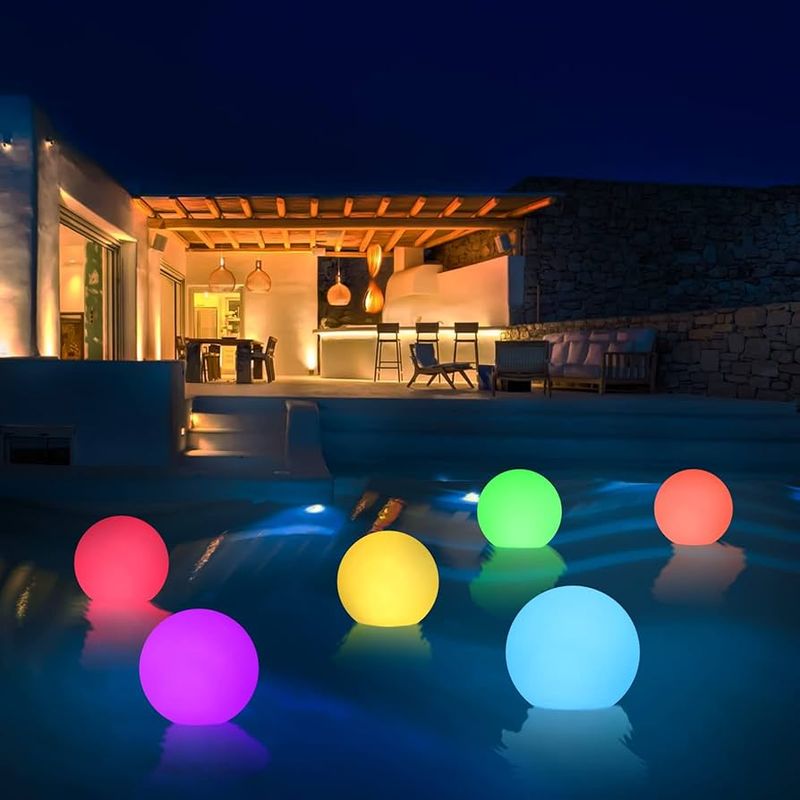 23 Gorgeous Garden Lighting Ideas To Transform Your Space - Decor Hint Floating Pool Lights