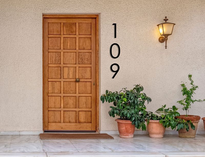 8 Minor Exterior Renovations That Can Transform Your Outdoor Space - Decor Hint New House Numbers with Style