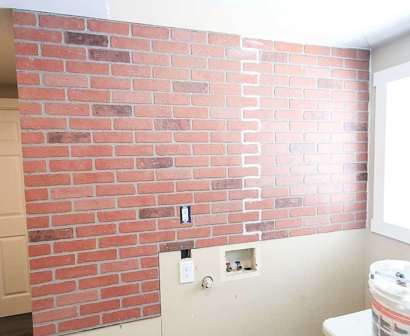 Faux Exposed Brick Walls