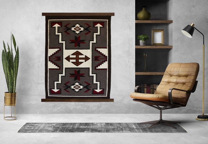 These Vintage Pieces Show How Phoenix Homes Keep Their Style Forever - Decor Hint Navajo-Inspired Textile Accents