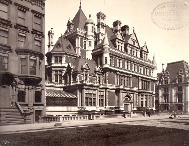 Millionaires' Row Then And Gone: Vintage Photos Of Long-Lost Gilded Age Mansions - Decor Hint The 121-Room Monument To Excess