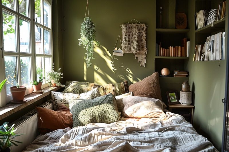 34 Best Bedroom Colour Ideas To Instantly Transform Your Home In 2025 - Decor Hint Olive Green Sophistication