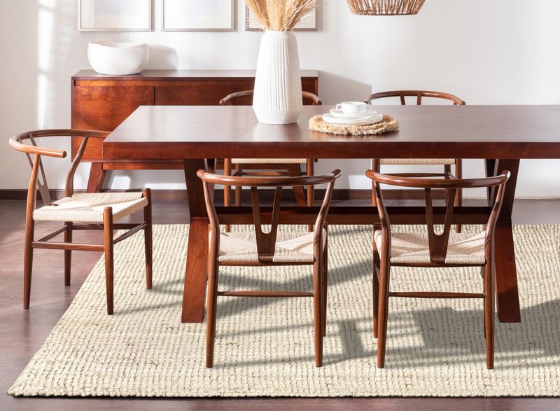 12 Perfect Area Rugs For Living Rooms, Lofts, And Open-Concept Spaces - Decor Hint Natural Fiber Rugs For Dining Areas