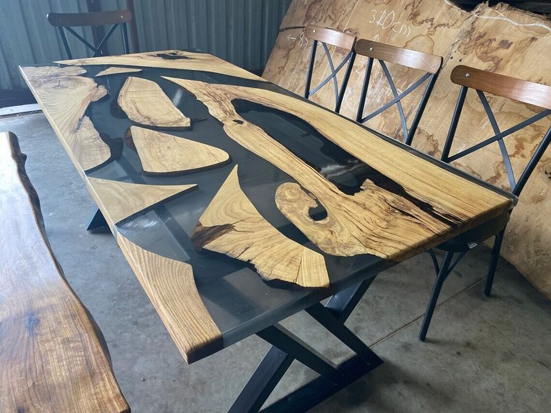 River-Inspired Glass Elements