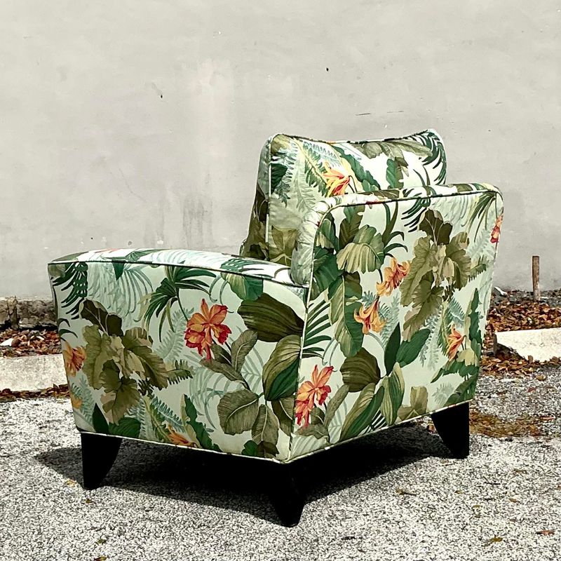 Tropical Floral Upholstery