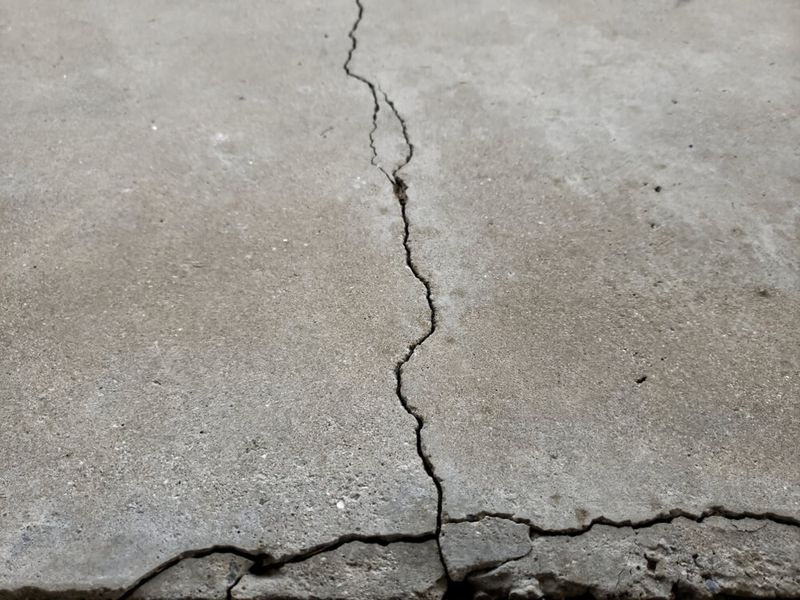 Cracked Concrete Patios