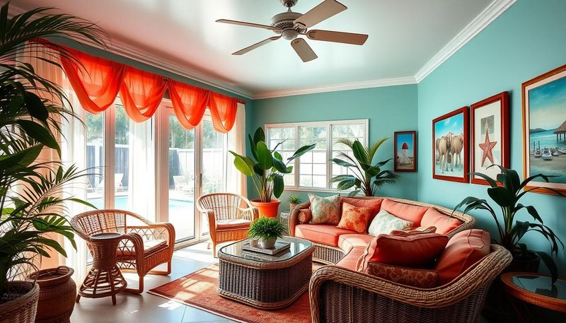 10 Sofa Colors Making Florida Living Rooms Look Dated And 10 That Refresh The Space - Decor Hint Coral Creates Vibrant Energy