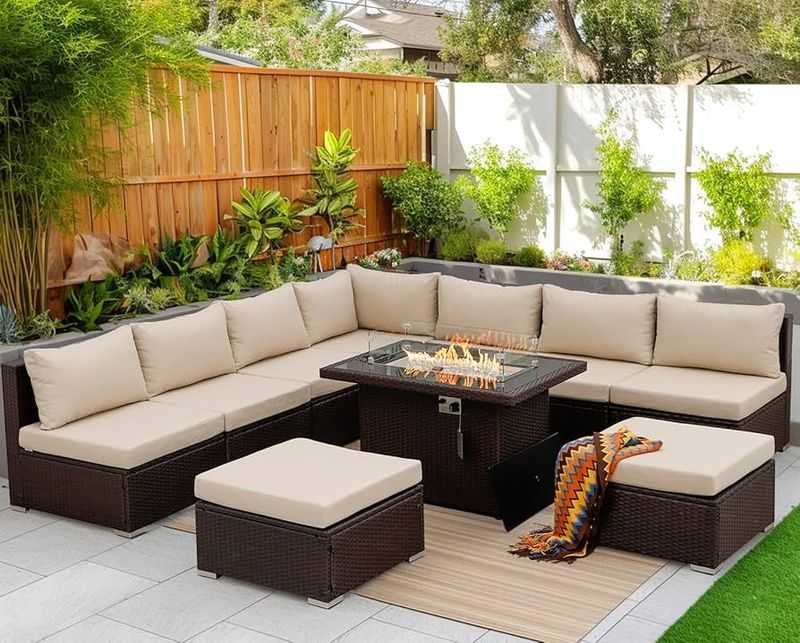 Outdoor Living Room Ideas: 16 Ways To Maximise Any Outdoor Space - Decor Hint Weatherproof Furniture Selection