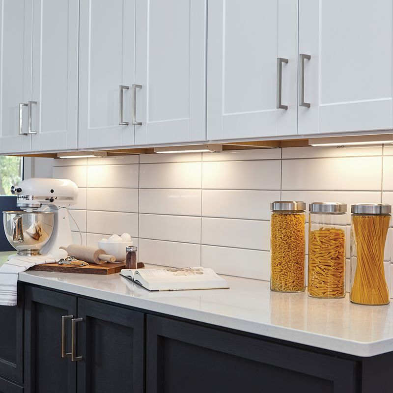 11 Simple Changes That Make A Small Kitchen Feel Spacious - Decor Hint Add Under-Cabinet Lighting