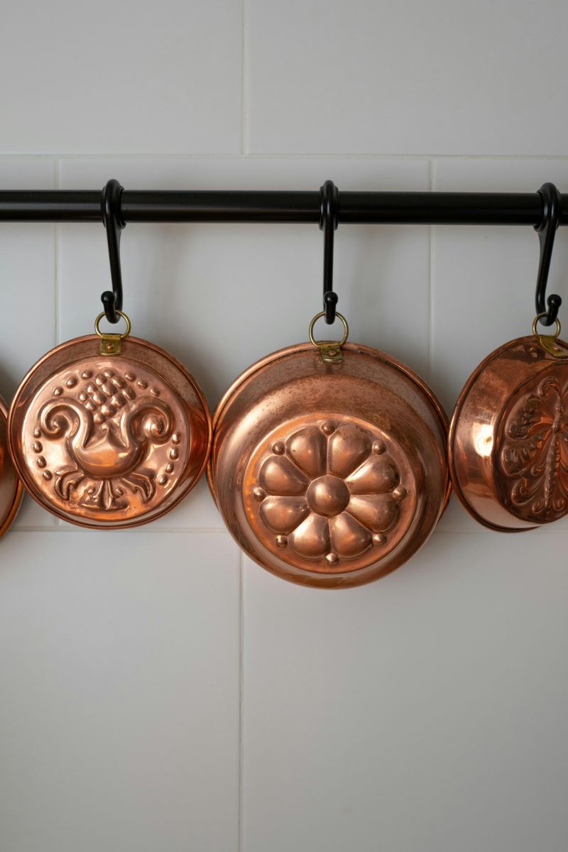 Copper Cookware On Display