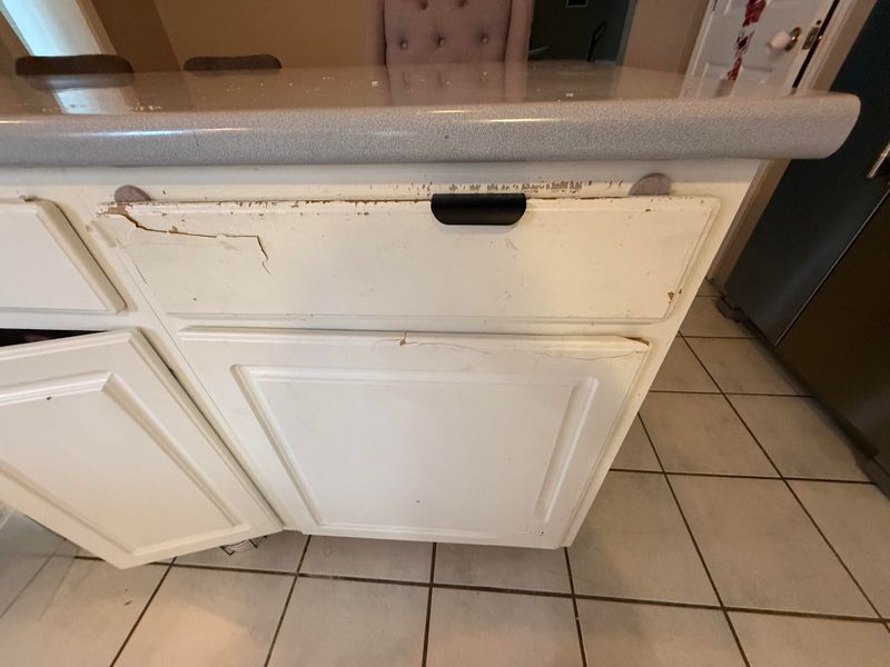 These 17 Kitchen Mistakes Could Cost You A Sale In Pennsylvania - Decor Hint Broken Cabinet Doors Signal Neglect