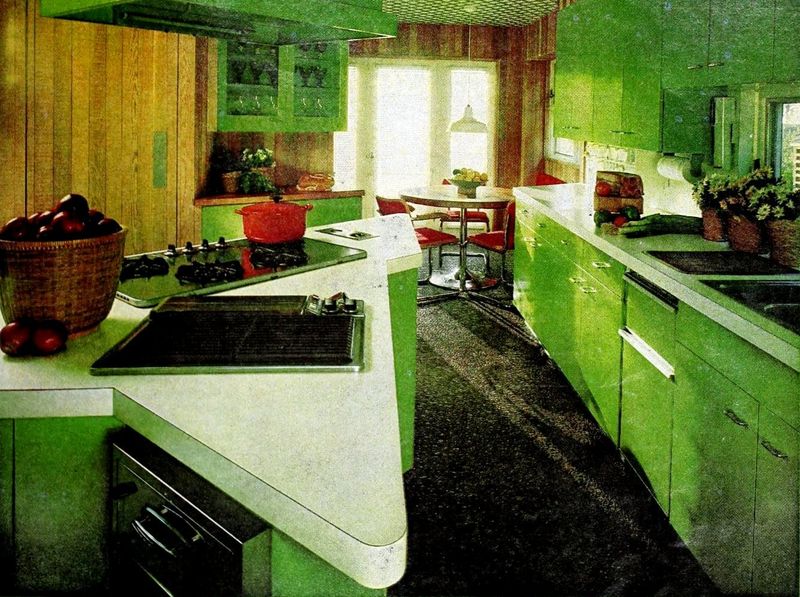12 Vintage California Home Décor Pieces That Aren't Worth a Dime (And 5 That Still Shine) - Decor Hint Avocado Green Appliances