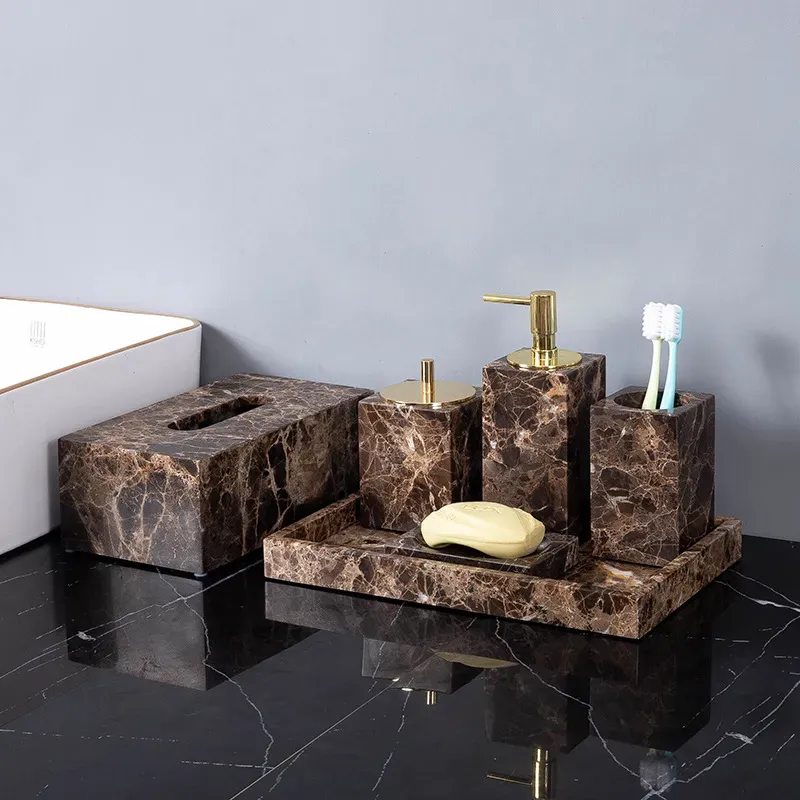 Upgrade Your Space 20 Budget-Friendly Ways To Add Luxury At Home - Decor Hint Use Coordinated Bathroom Accessories