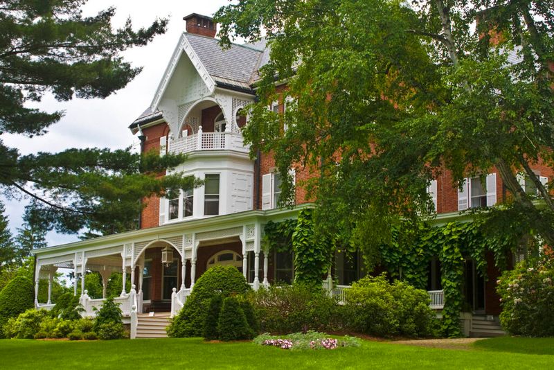 14 Historic Mansions That Showcase The Rockefeller Family's Wealth And Influence - Decor Hint Marsh-Billings-Rockefeller Mansion – Woodstock, Vermont