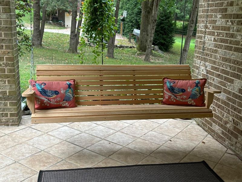 Weekend Warriors Unite: Must-Try Home Projects For Louisiana DIY Fans - Decor Hint Hang A Classic Front Porch Swing