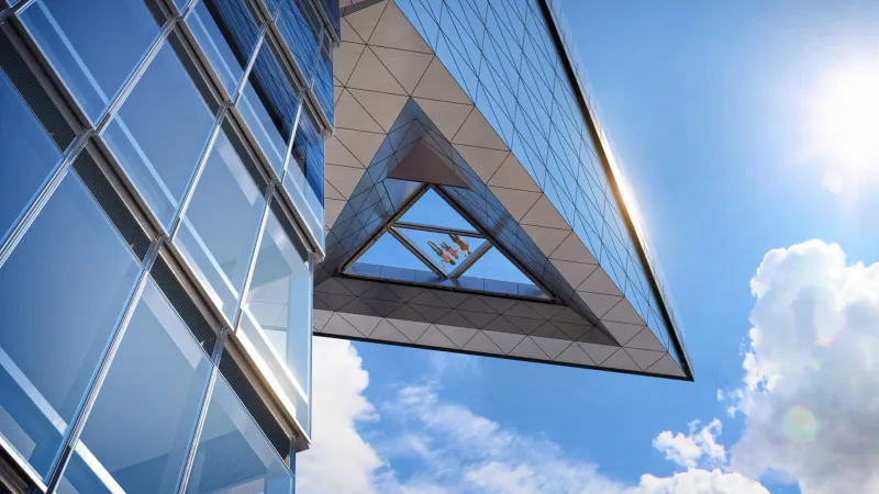 Cantilevered Balconies That Maximize Air Rights