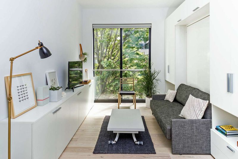 16 Simple Design Ideas To Open Up A Tight Space - Decor Hint Choose Furniture with Slim Profiles