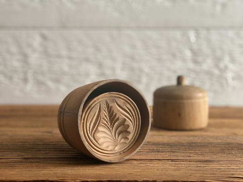 Antique Butter Molds And Presses