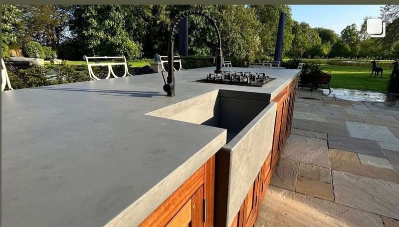 Concrete Countertop Prep Space
