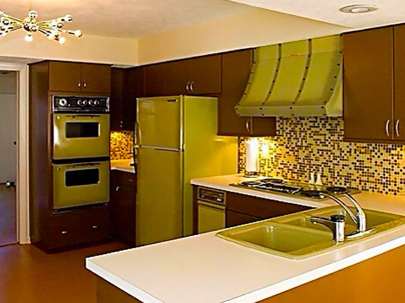 Avocado Green Appliances