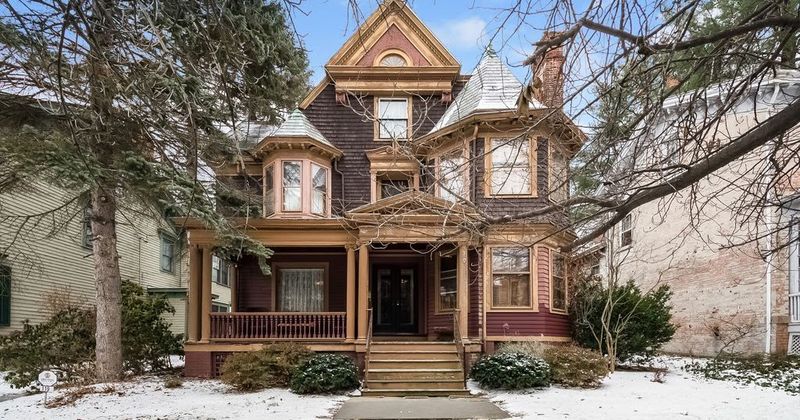 Inside A 1899 Queen Anne Victorian In Poughkeepsie With Stained Glass And Intricate Woodwork - Decor Hint Wraparound Veranda With Original Tapered And Turned Columns