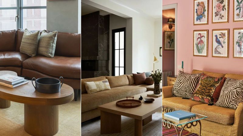 7 Sofa Colors Falling Out Of Style In Georgia, And 7 That Always Work - Decor Hint Brown Microfiber Is Yesterday's News