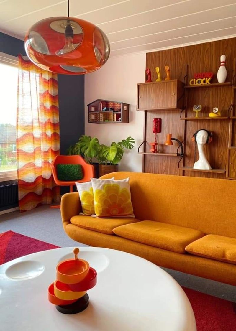 22 Retro Home Trends From The 1970s How Many Do You Remember - Decor Hint Orange and Brown Palettes