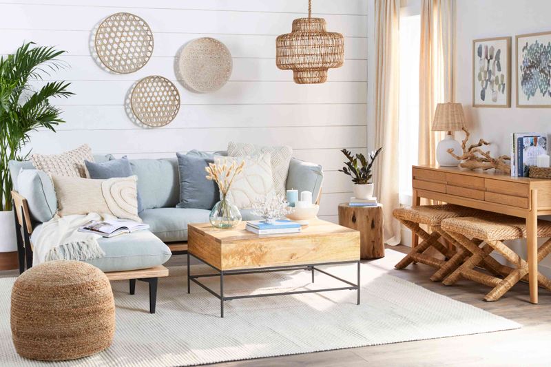 10 Sofa Colors Making Florida Living Rooms Look Dated And 10 That Refresh The Space - Decor Hint Soft Aqua Captures Ocean Energy