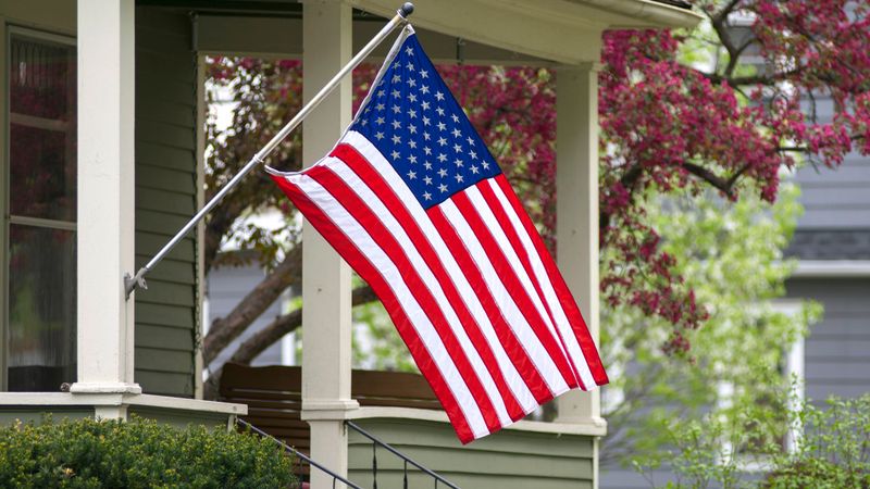 The Hidden Meaning Behind These 14 Outdoor Decorations - Decor Hint American flag – Patriotism and national pride