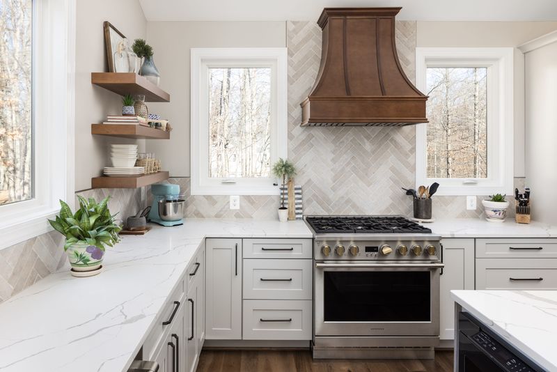 Painted Range Hood