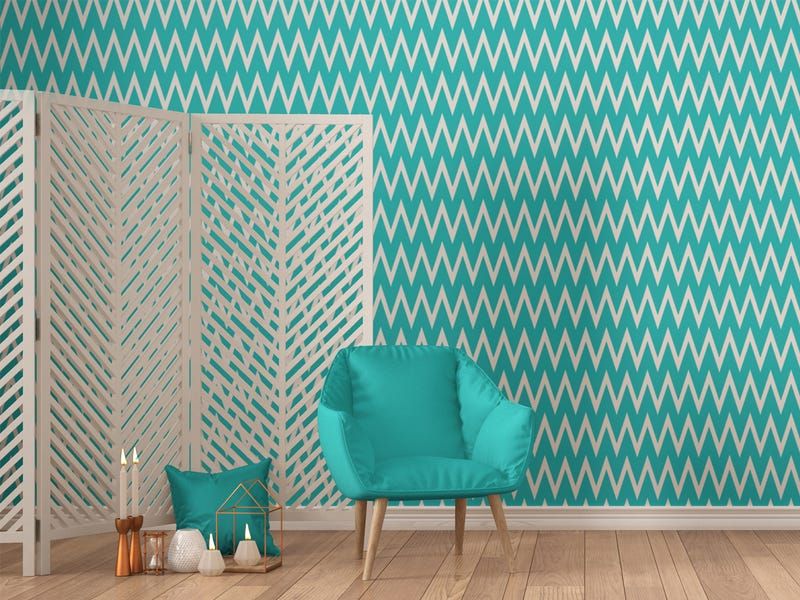 12 Decorating Styles That Are Officially Out - Decor Hint Chevron Pattern Overload