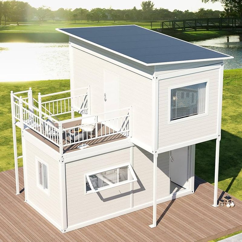 How This Amazon Tiny Home Packs Two Bedrooms And A Massive Balcony Into A Compact Space - Decor Hint Flexible Expansion And Stability For The Future