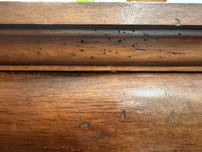 Heavily Damaged Wooden Furniture