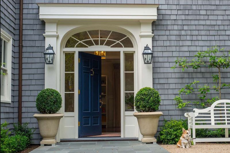 Front Door Colors That Give Your Home A Luxe Look - Decor Hint Rich Navy Blue
