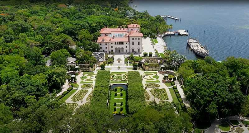 17 Most Magnificent Mansions Built By America’s Robber Barons - Decor Hint Vizcaya Museum & Gardens – James Deering