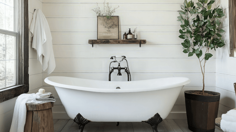 Classic Touches In Olympia Homes That May Be Gaining Popularity Again - Decor Hint Clawfoot Tubs and Vintage Bathroom Fixtures