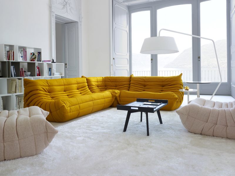 Ligne Roset Togo: Sculptural French Masterpiece