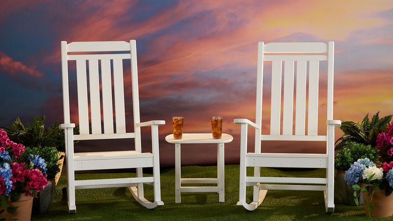 Statement Porch Rocking Chairs