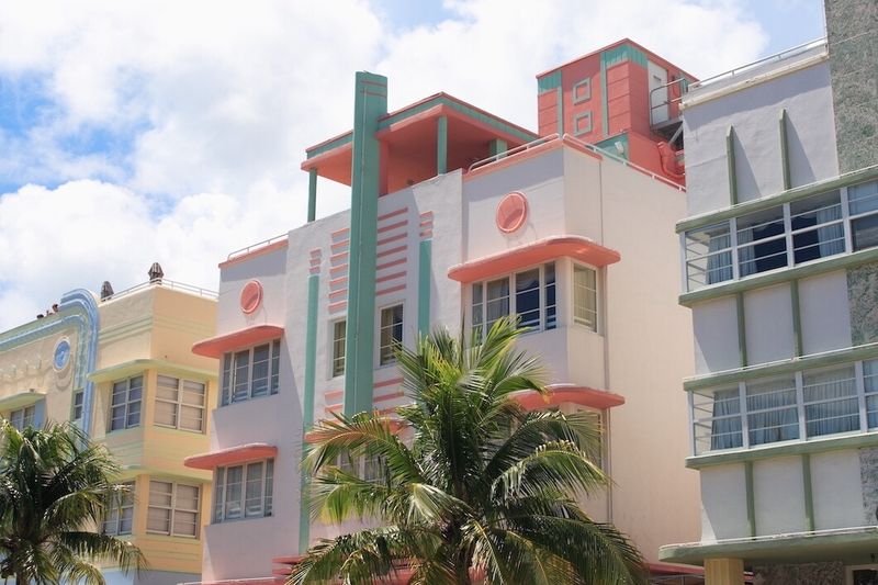 9 Art Deco-Inspired Exterior Details From Miami Condos - Decor Hint Rule-of-Three Facades