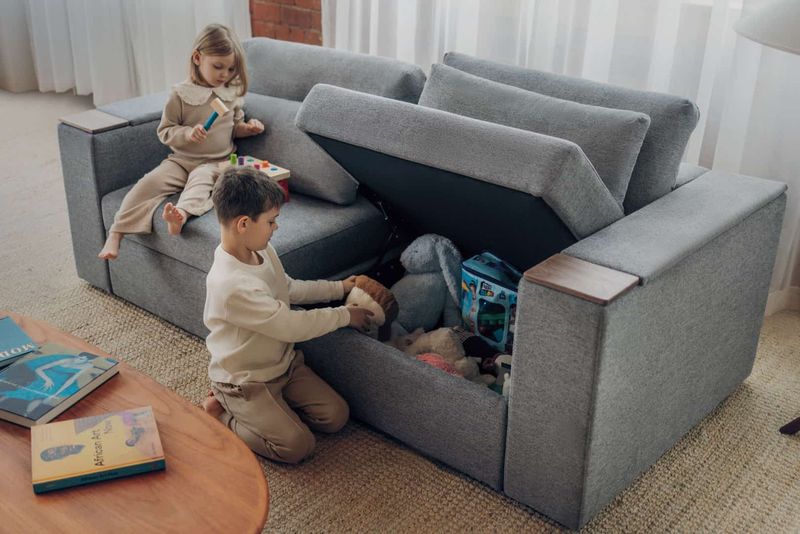 15 Tricks For Small Living Rooms That Interior Designers Swear By - Decor Hint Incorporate Hidden Storage