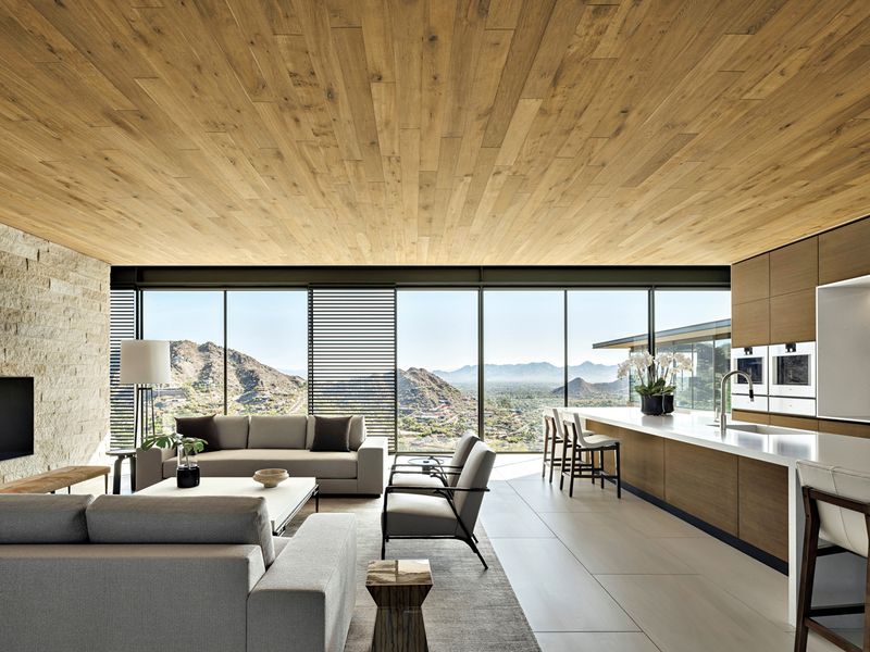15 Modern House Design With An Amazing View - Decor Hint Desert Retreat with Panoramic Mountain Vistas