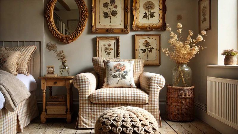 English Cottage Reading Nook