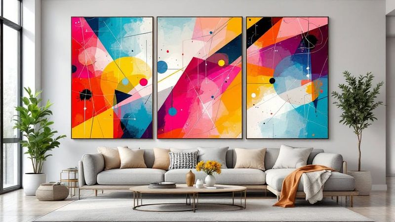 13 Home Styling Tricks That Look Luxe But Cost Almost Nothing - Decor Hint DIY Large-Scale Art