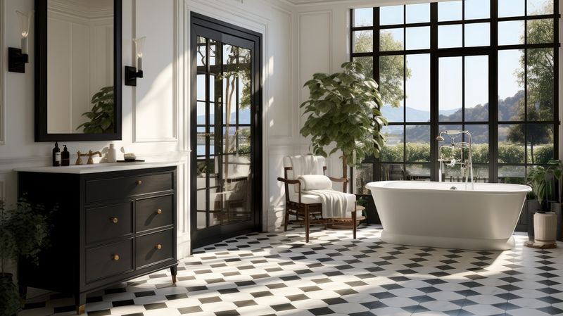 9 Bathroom Styles That Are On Their Way Out By The End Of The Decade (And 9 That Are Timeless) - Decor Hint Timeless: Black and White